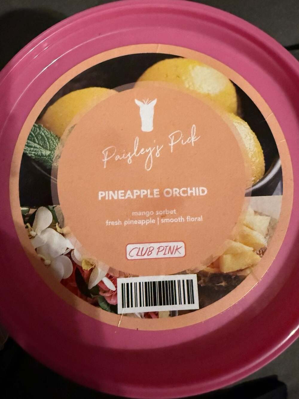 PINEAPPLE FIESTA Pink Zebra Wax Melt